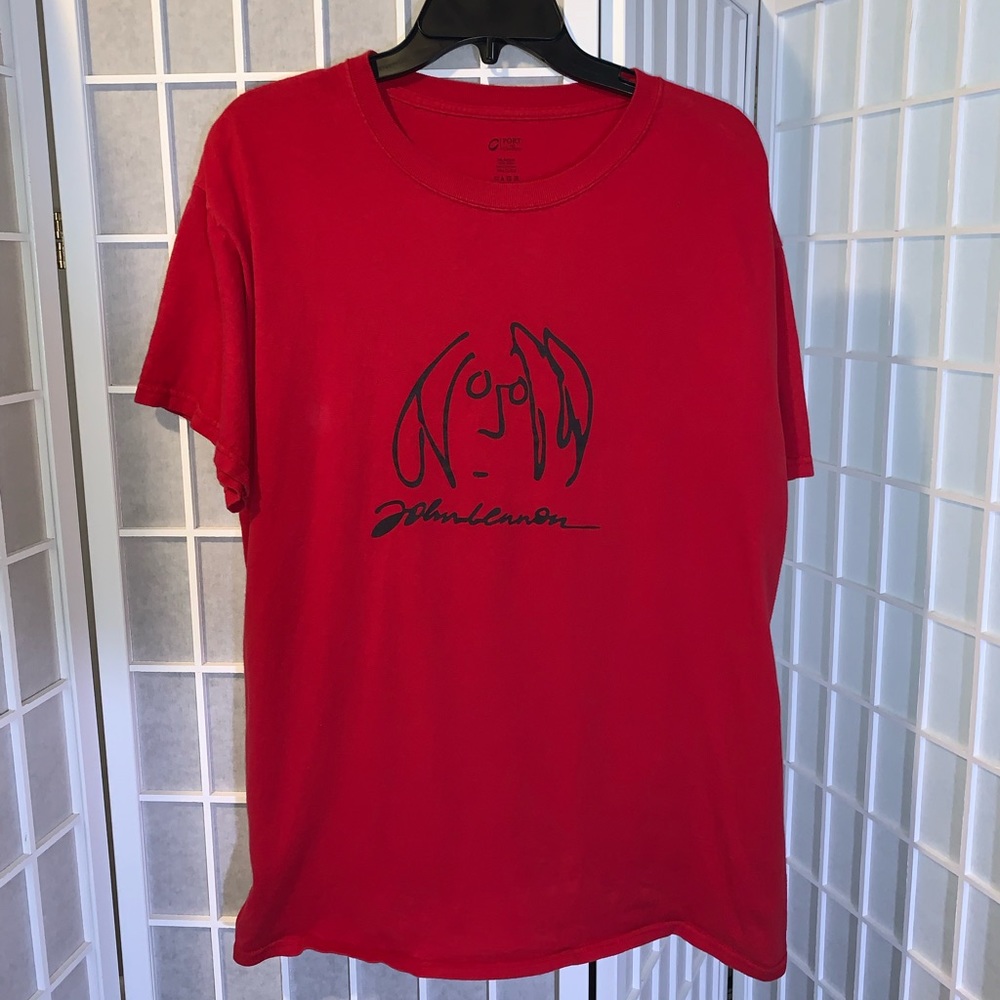 John Lennon self-portrait drawing t-shirt
